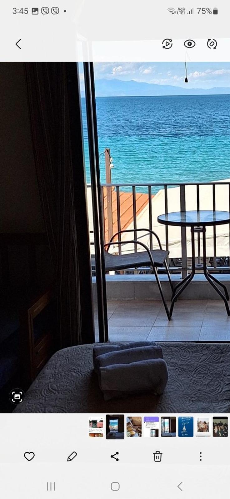 Diolkos Apartement Nea Roda Exteriér fotografie